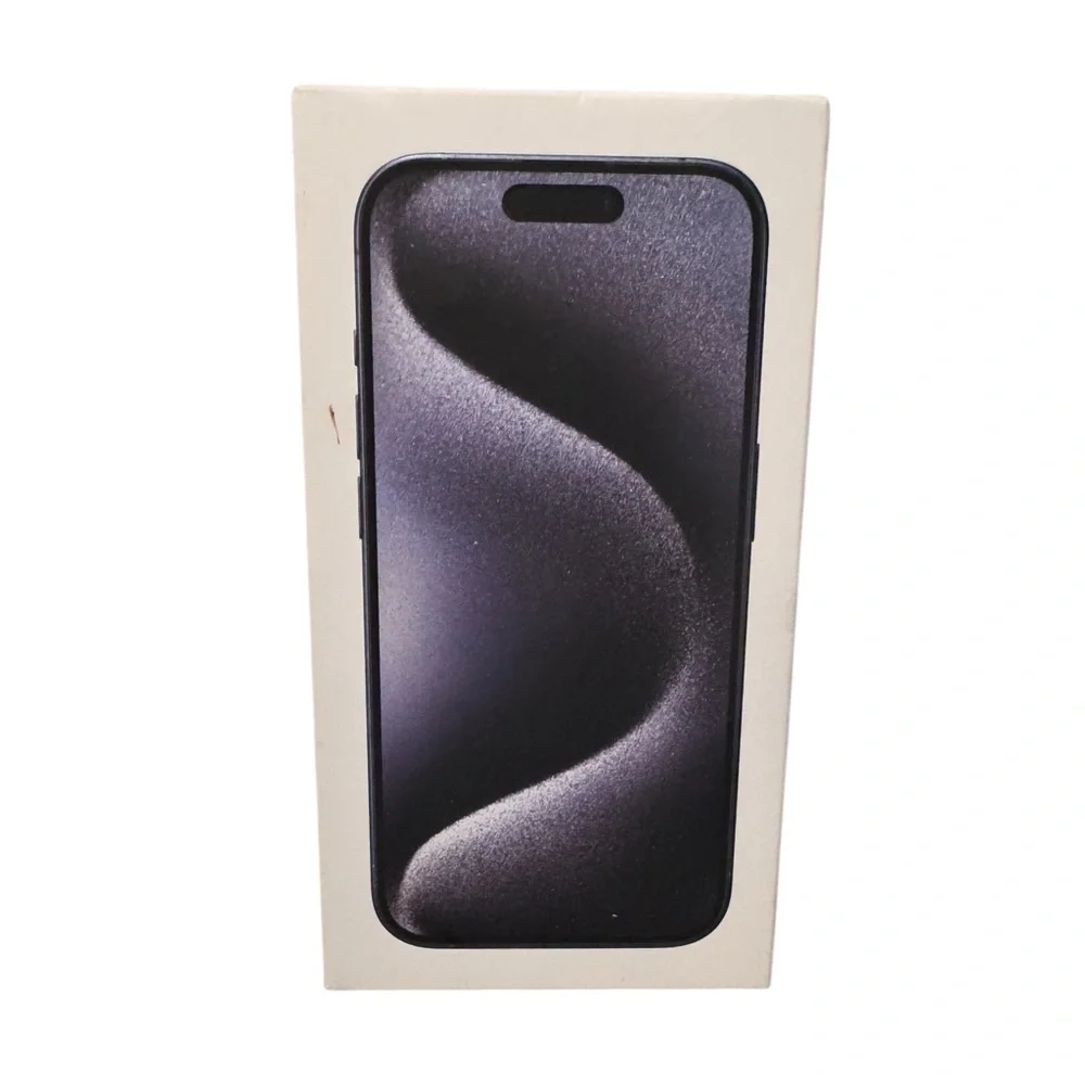 Apple iPhone 15 Pro Box Packaging with Inserts